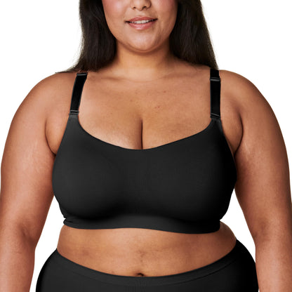 Bravado Designs Everyday Bra, Non Wired Balconette Bra for Women, Comfort Bra