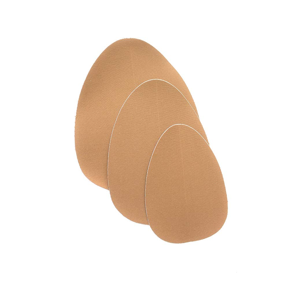 Bye Bra Breast Lift Tape Pads,Adhesive Bra, Lifting Boob Tape with Satin Nipple Covers, Sizes: A-C, D-F, F-H, Multiple Colours Available (Cappuccino, D-F)