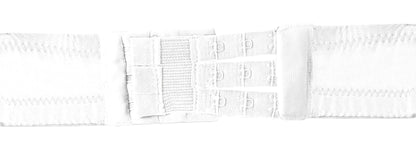 Bye Bra Bra Extenders With 3-Hook, Extends Bra Up To 8cm, Soft Edges, 3 Colors/Packaging, Beige, Black, White