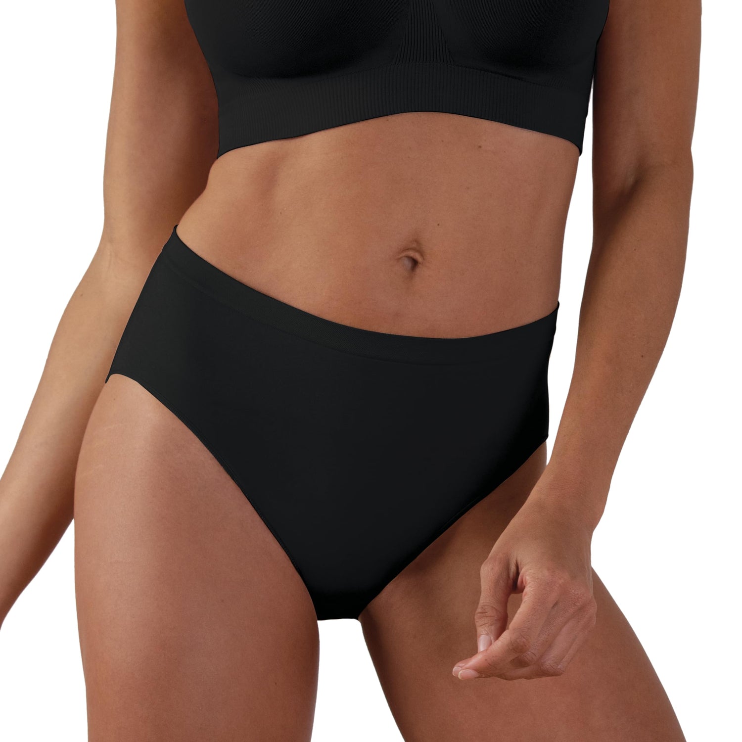 Bravado Designs Sustainable Panty | High-Rise | Seamless | Recycled Nylon, Organic Cotton &amp; Modal Blend | XS-XXL