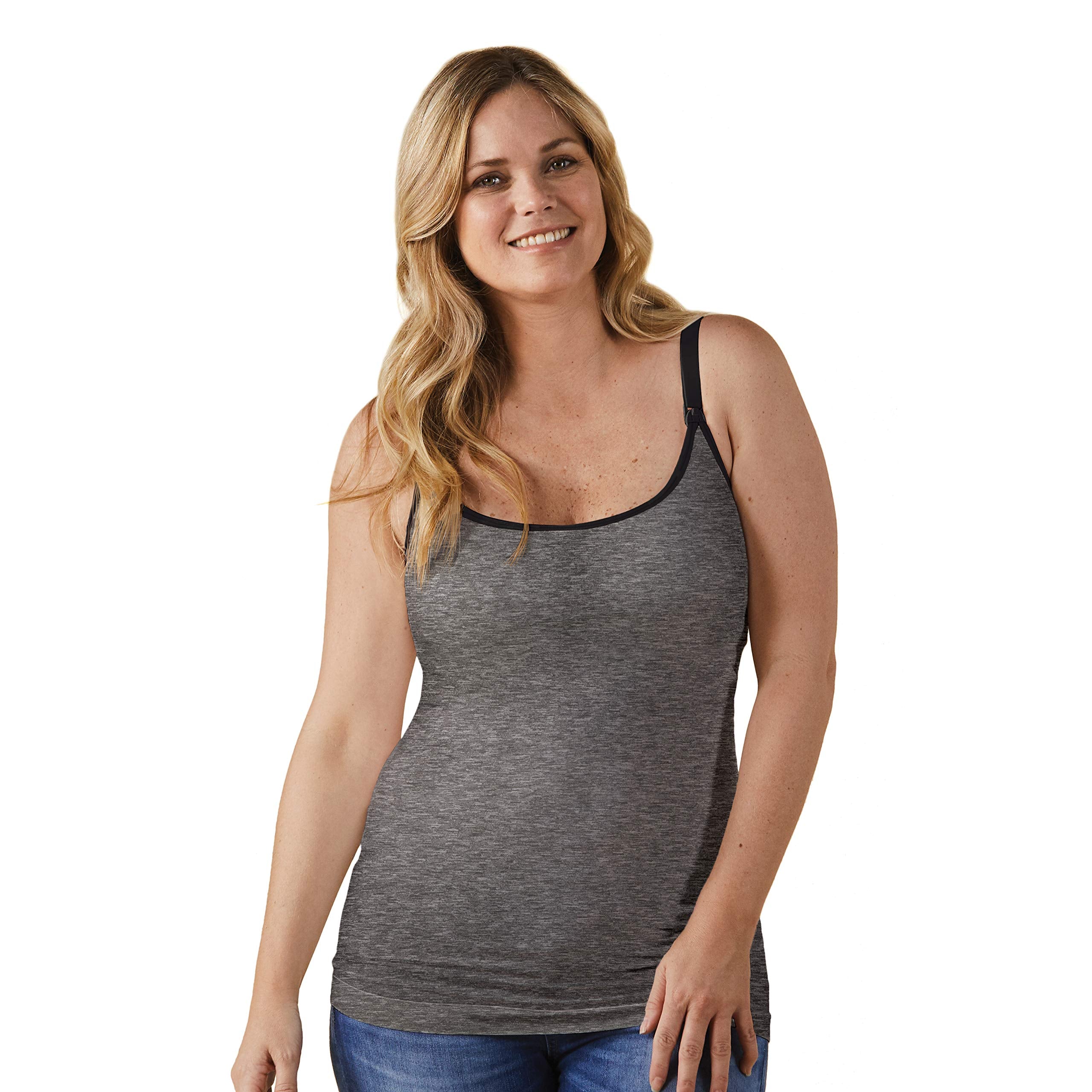 BRAVADO! DESIGNS Women's Seamless Classic Maternity and Nursing Cami, S - XXL