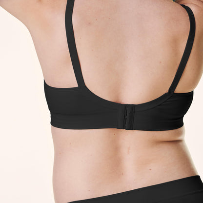 Bravado Designs Nursing Bra Full Coverage Wireless Scoop Neck Comfort Maternity Bra