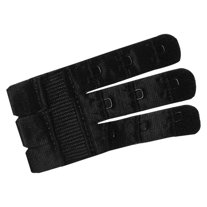 Bye Bra Bra Extenders With 3-Hook, Extends Bra Up To 8cm, Soft Edges, 3 Colors/Packaging, Beige, Black, White