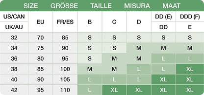 Verity Fashion Aurora Maternity and Nursing Bra V Neck (Black, L)