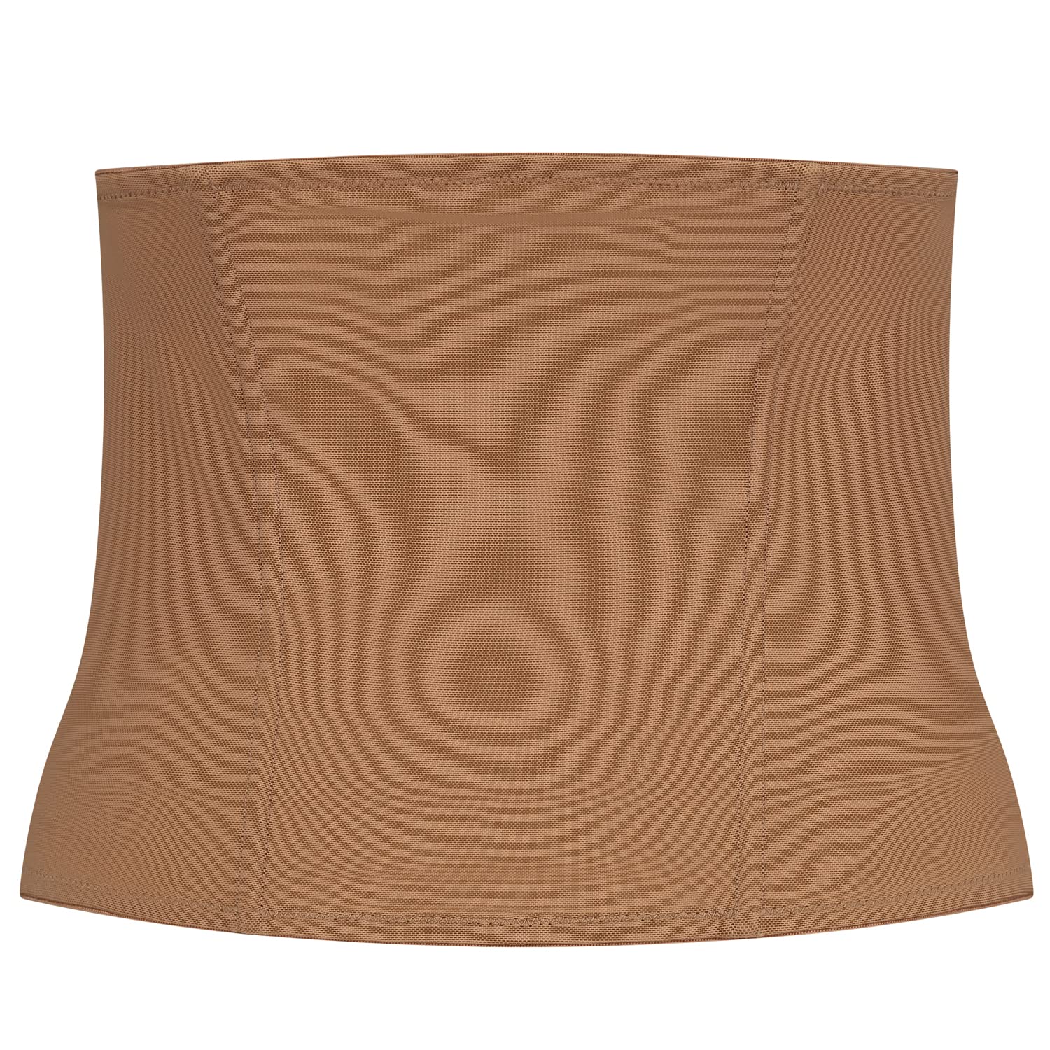 Bye Bra Powermesh Waist Trainer, High Control, Hook And Eye Lock, Transparent Look, Lightweight, Shapewear For Women, Beige Black Light Brown S-XXL