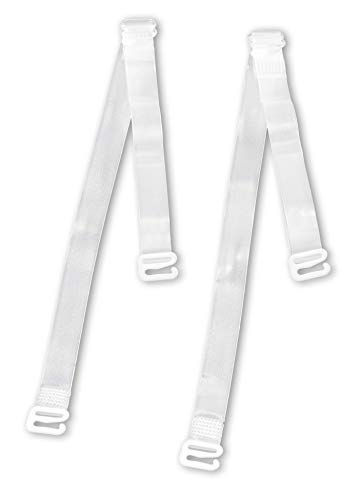 Bye Bra Transparent Bra Straps, Shoulder Bra Straps, Silicone Bra Straps, Adjustable, Durable, Soft, Bra Accessory, 10mm