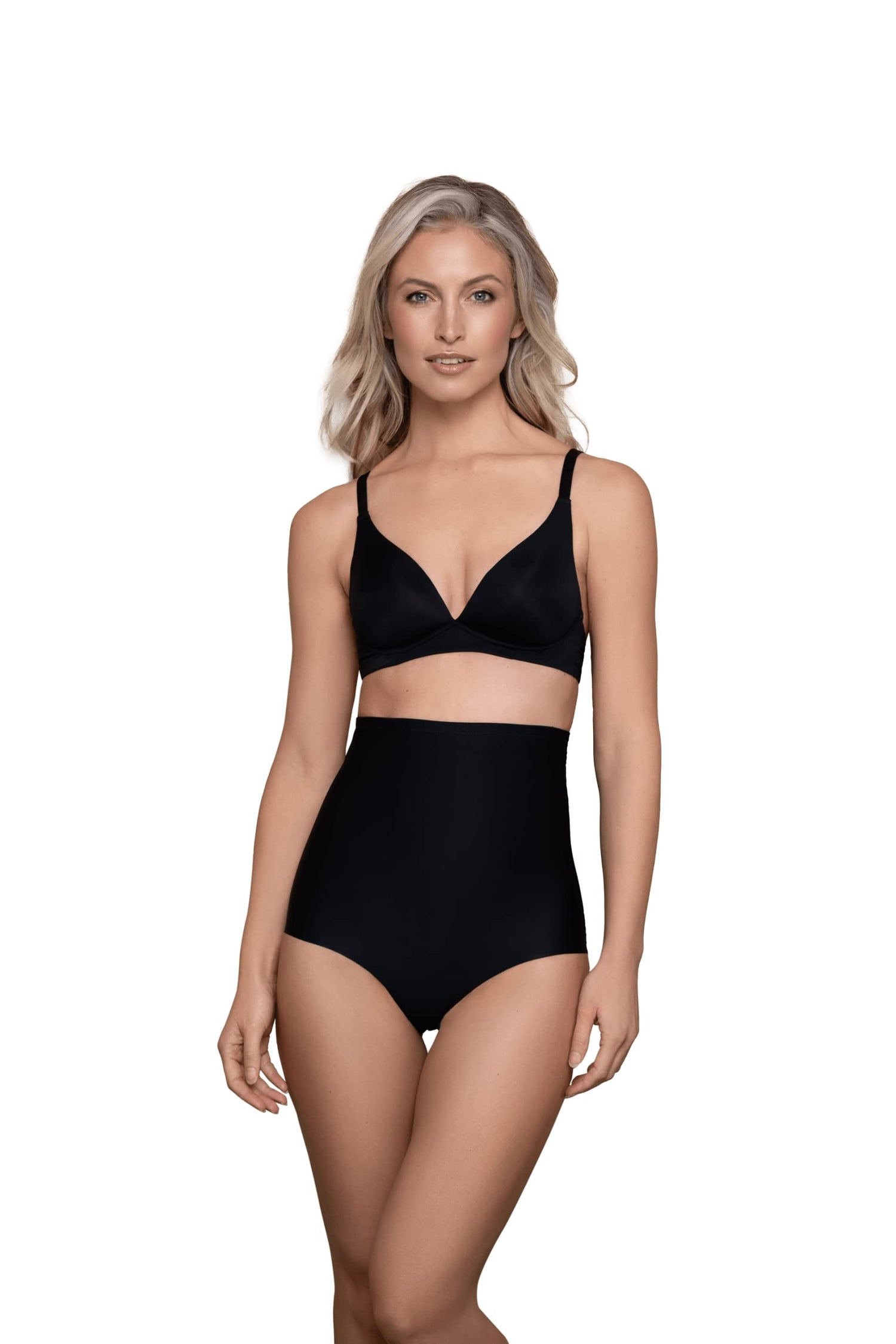 Bye Bra Sculpting Thong, High Waist Thong, Laser-Cut Edge, High Control Thong, Shapewear for Women