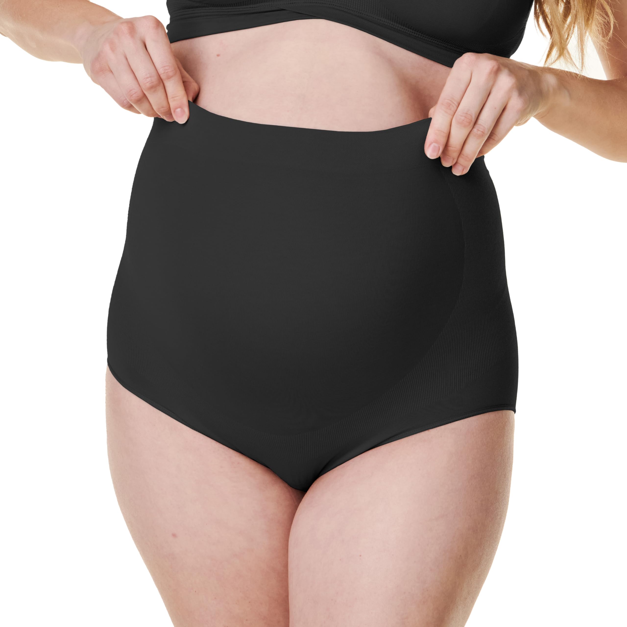 Bravado Designs Maternity Panties, Women's Over-the-bump High Waisted Seamless Pregnancy Underwear