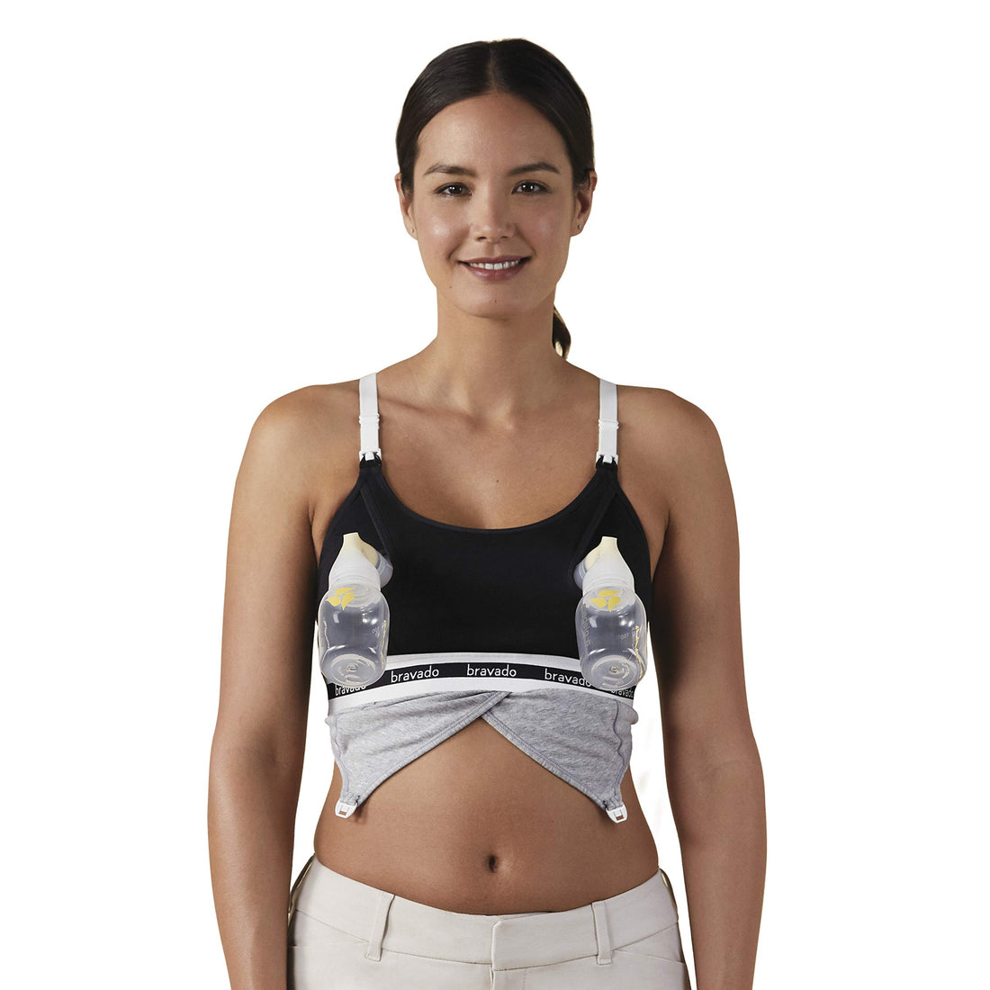 Clip and Pump™ Hands-Free Nursing Bra Accessory