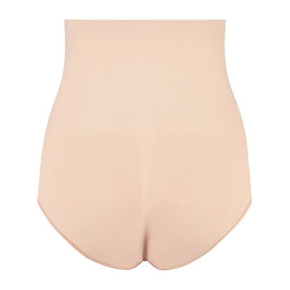 Soft Touch Seamless Mid Waist Brief Beige S