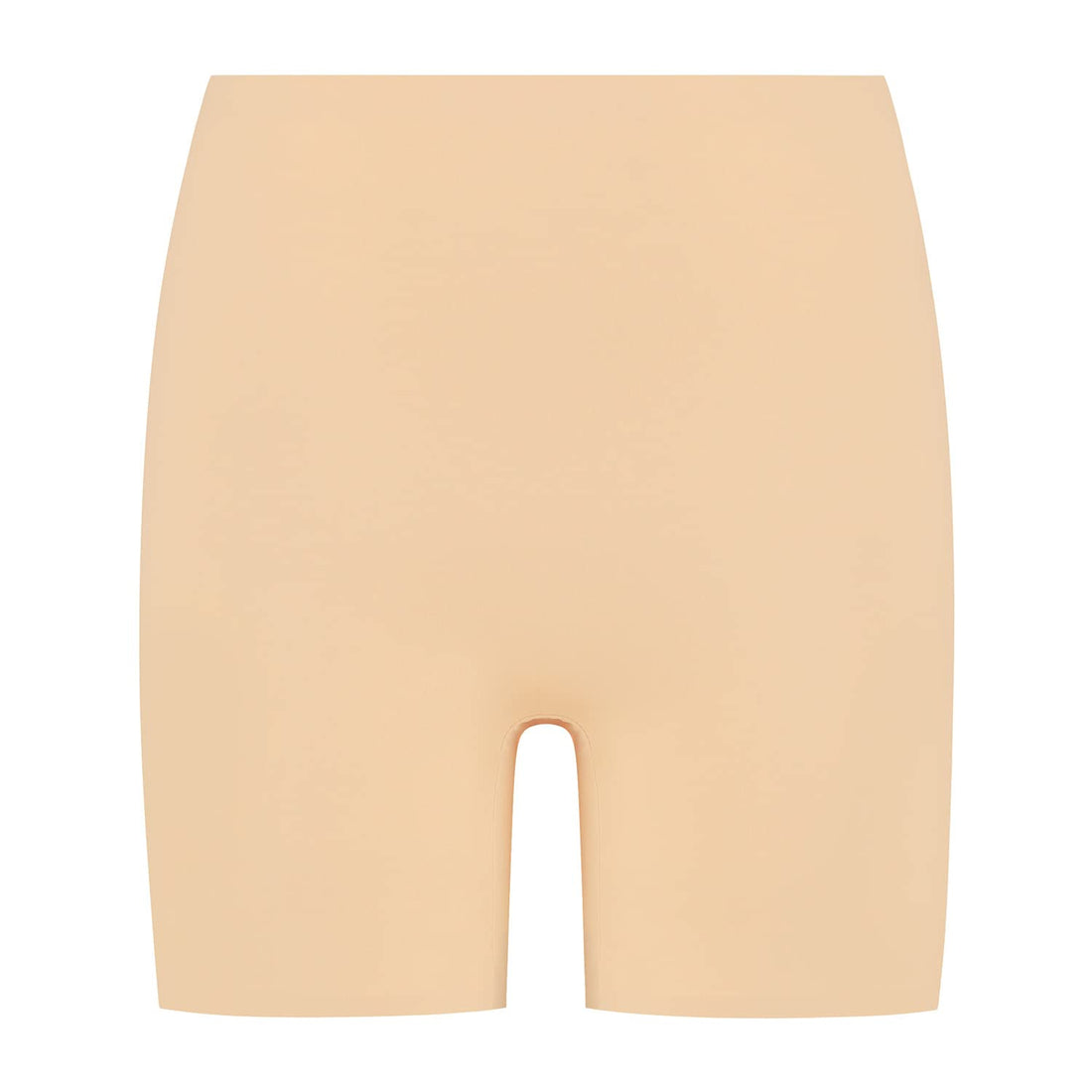 Bye Bra Invisible Shorts, Seamless Shapewear, Light Tummy Control Knickers, Smooth Shaping Comfortable Underwear, Anti-Chafing Shorts, Nude and Black, S-XL (Beige, L)