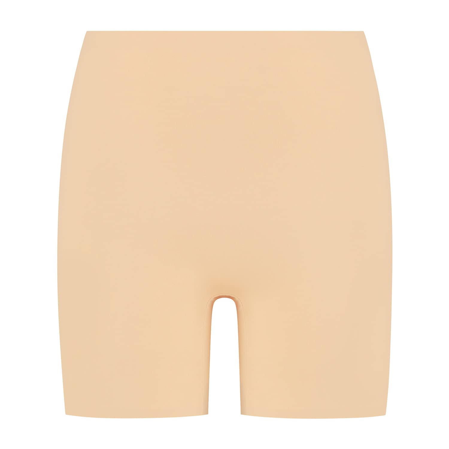 Bye Bra Invisible Shorts, Seamless Shapewear, Light Tummy Control Knickers, Smooth Shaping Comfortable Underwear, Anti-Chafing Shorts, Nude and Black, S-XL (Beige, L)