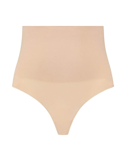 Bye Bra Seamless Thong Thong Tummy Control Medium Tummy Control Butt Enhancer Shapewear for Women