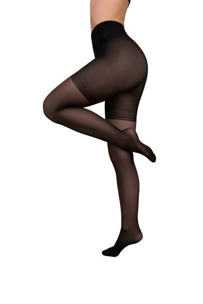 Control Slim 40 Den Black M