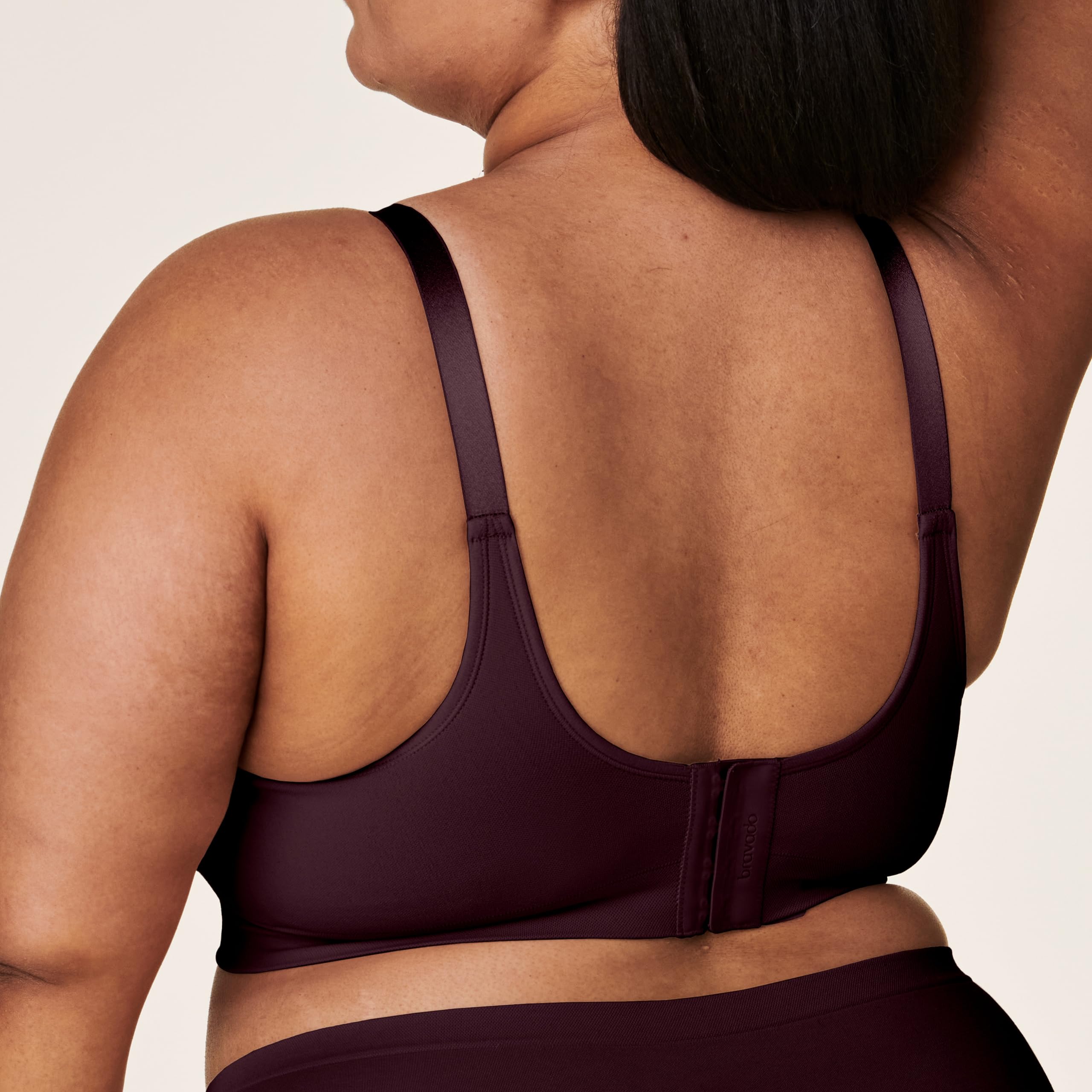 Bravado Designs Everyday Bra, Non Wired Balconette Bra for Women, Comfort Bra