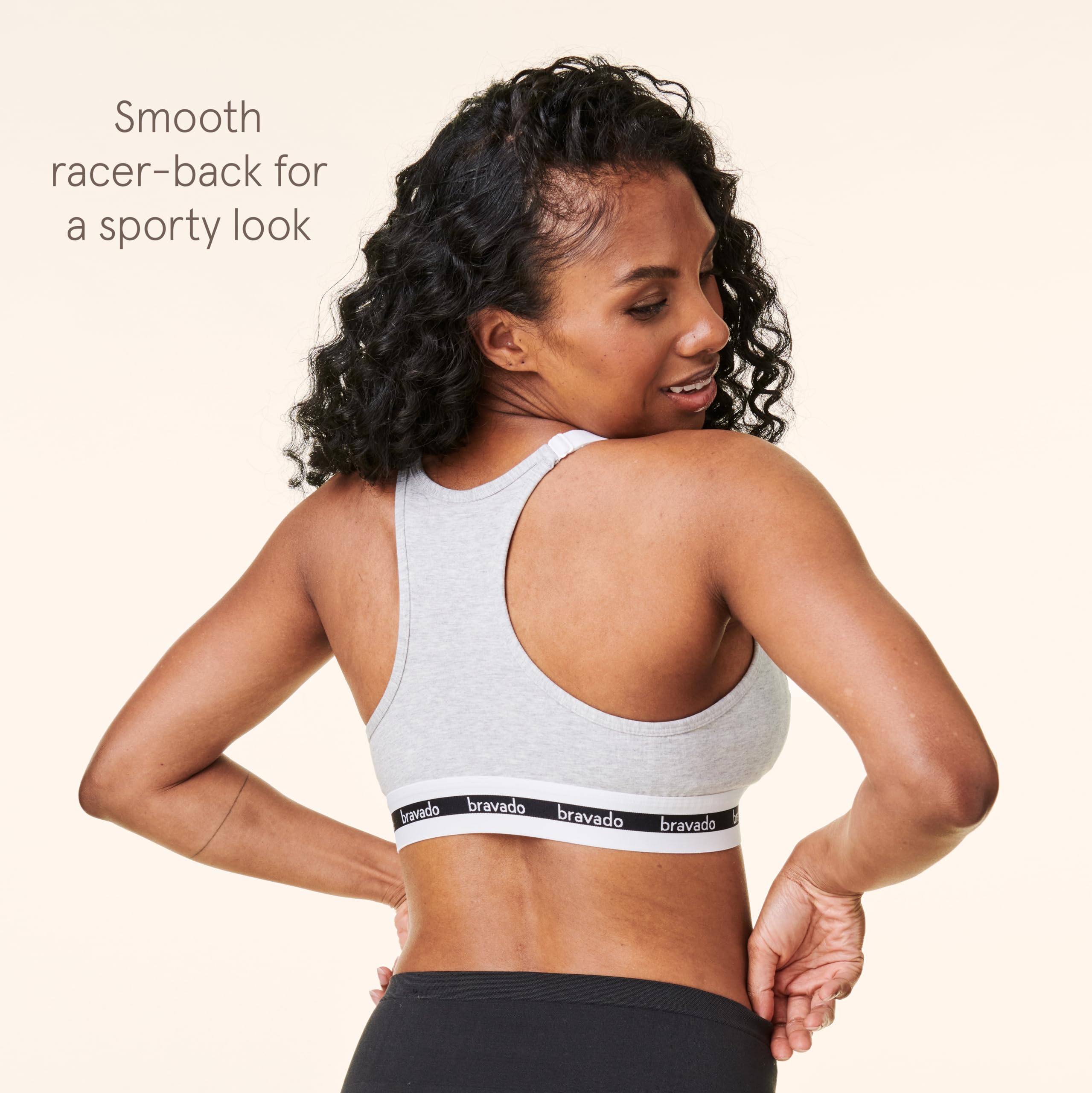 Bravado Designs Sustainable Maternity & Nursing Bra | Original | Organic Cotton & Tencel™ Modal Blend | Wireless | B-D Cup