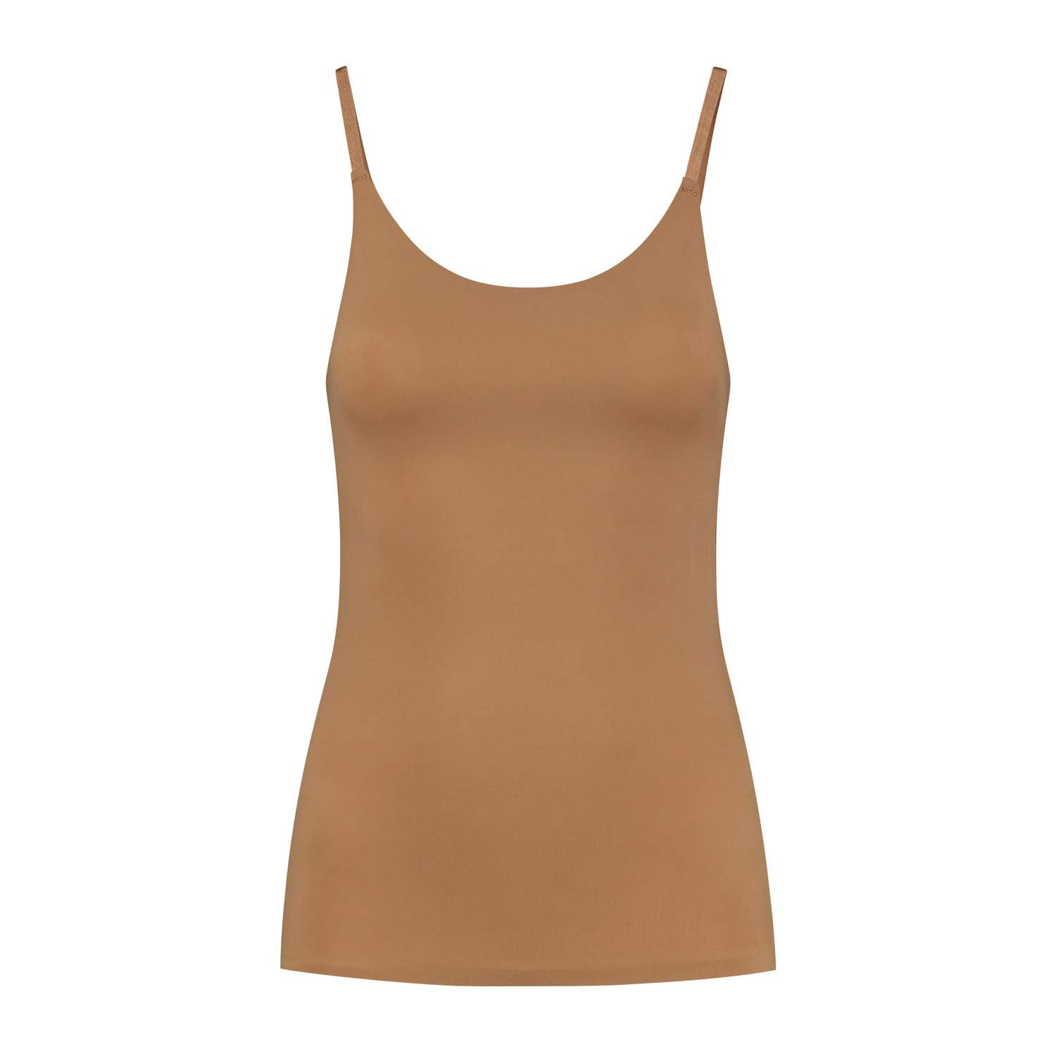 Bye Bra Invisible Shaping Shirts, Lightweight Tummy Control Tank Top, Adjustable Straps, Slimming Clothing