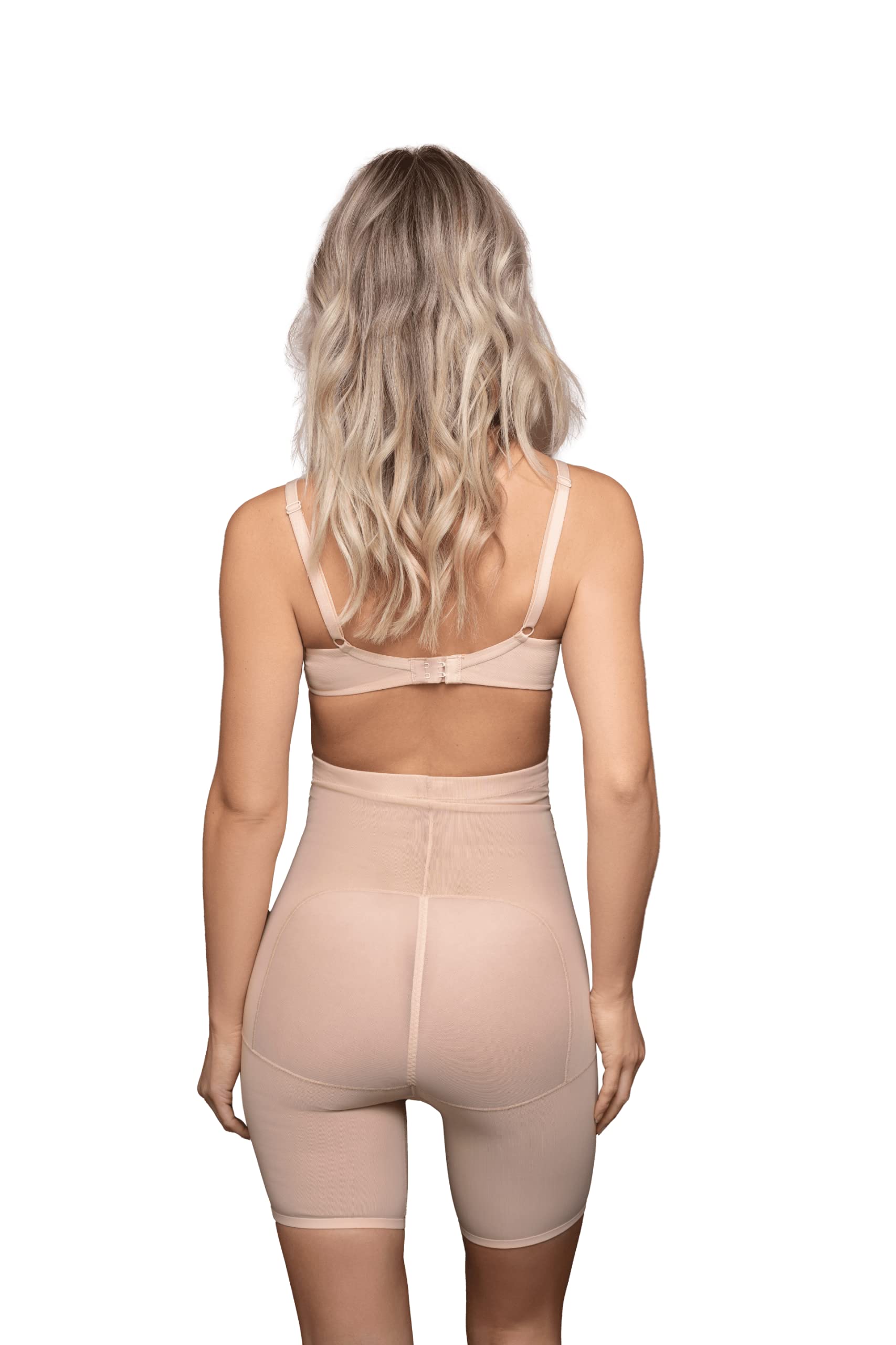 Bye Bra Bra Top Wire Free Lace, High Control, Lace Bra, Breathable Mesh, Transparent Look, Hook and Eye Lock, Shoulder Strap, Powermesh Shapewear