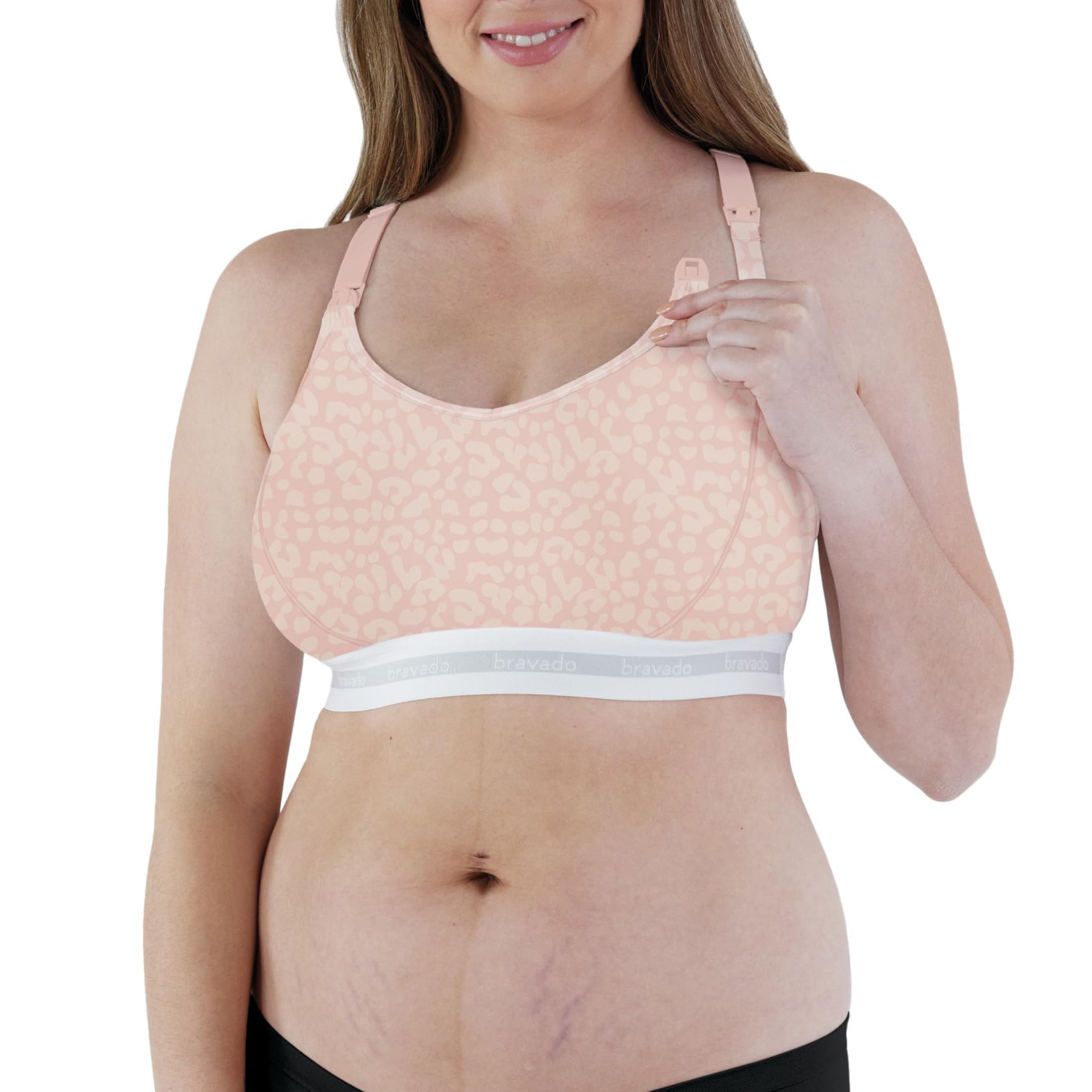 Bravado Designs Sustainable Full Cup Maternity &amp; Nursing Bra | Original | Organic Cotton &amp; Tencel™ Modal Blend | Wireless | DD/E - J Cup