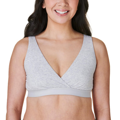 Bravado Designs Wireless Cotton Sleep Bras for Women, Everyday Bralette
