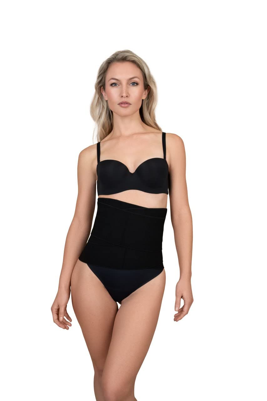 Bye Bra Perfect Shape Waist Wrap Black One Size