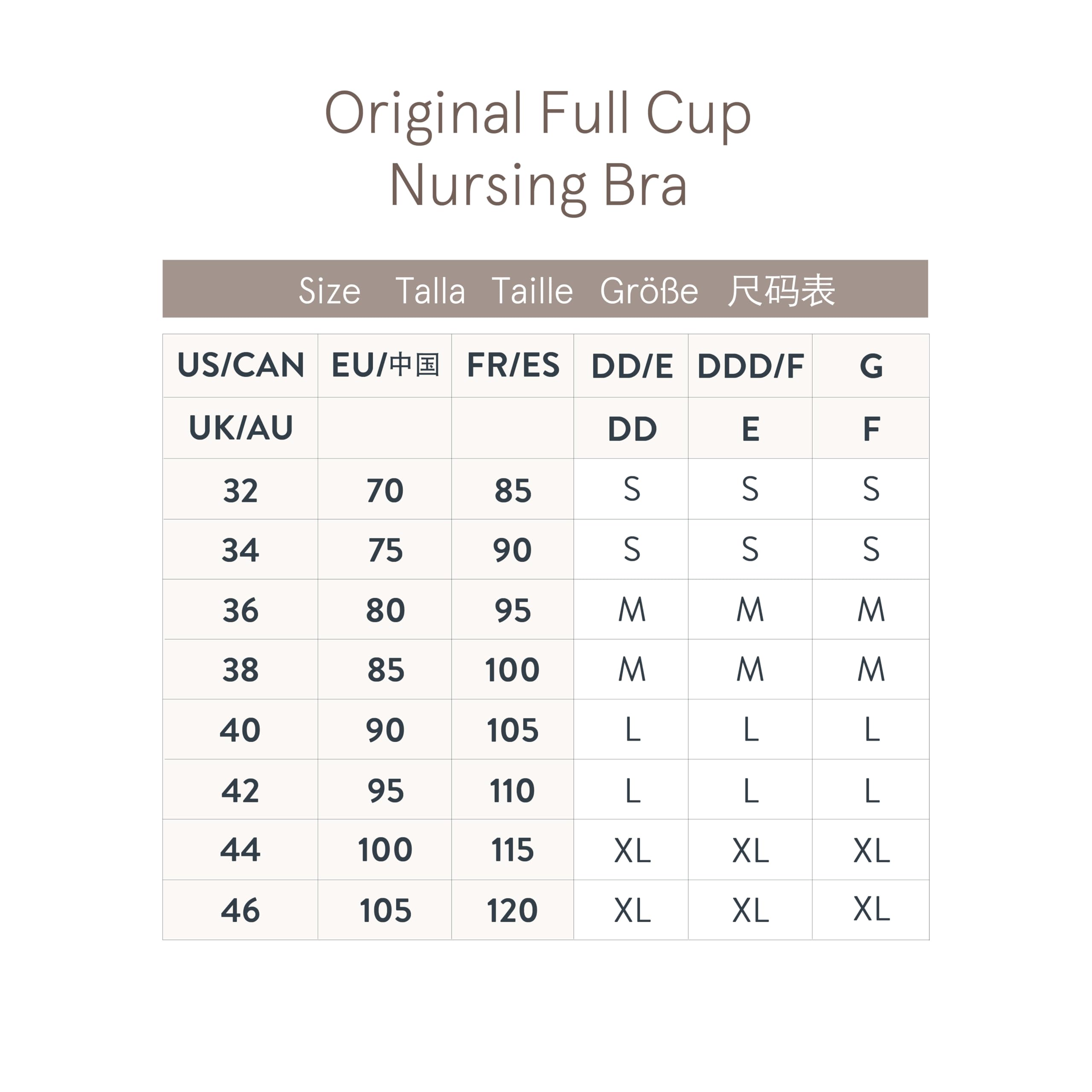 Bravado Designs Sustainable Full Cup Maternity &amp; Nursing Bra | Original | Organic Cotton &amp; Tencel™ Modal Blend | Wireless | DD/E - J Cup