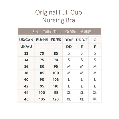 Bravado Designs Sustainable Full Cup Maternity &amp; Nursing Bra | Original | Organic Cotton &amp; Tencel™ Modal Blend | Wireless | DD/E - J Cup