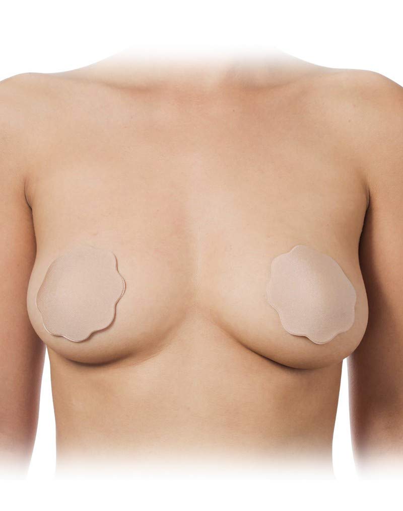Bye Bra Nipple Covers-E29173 Nipple Covers Nude One Size