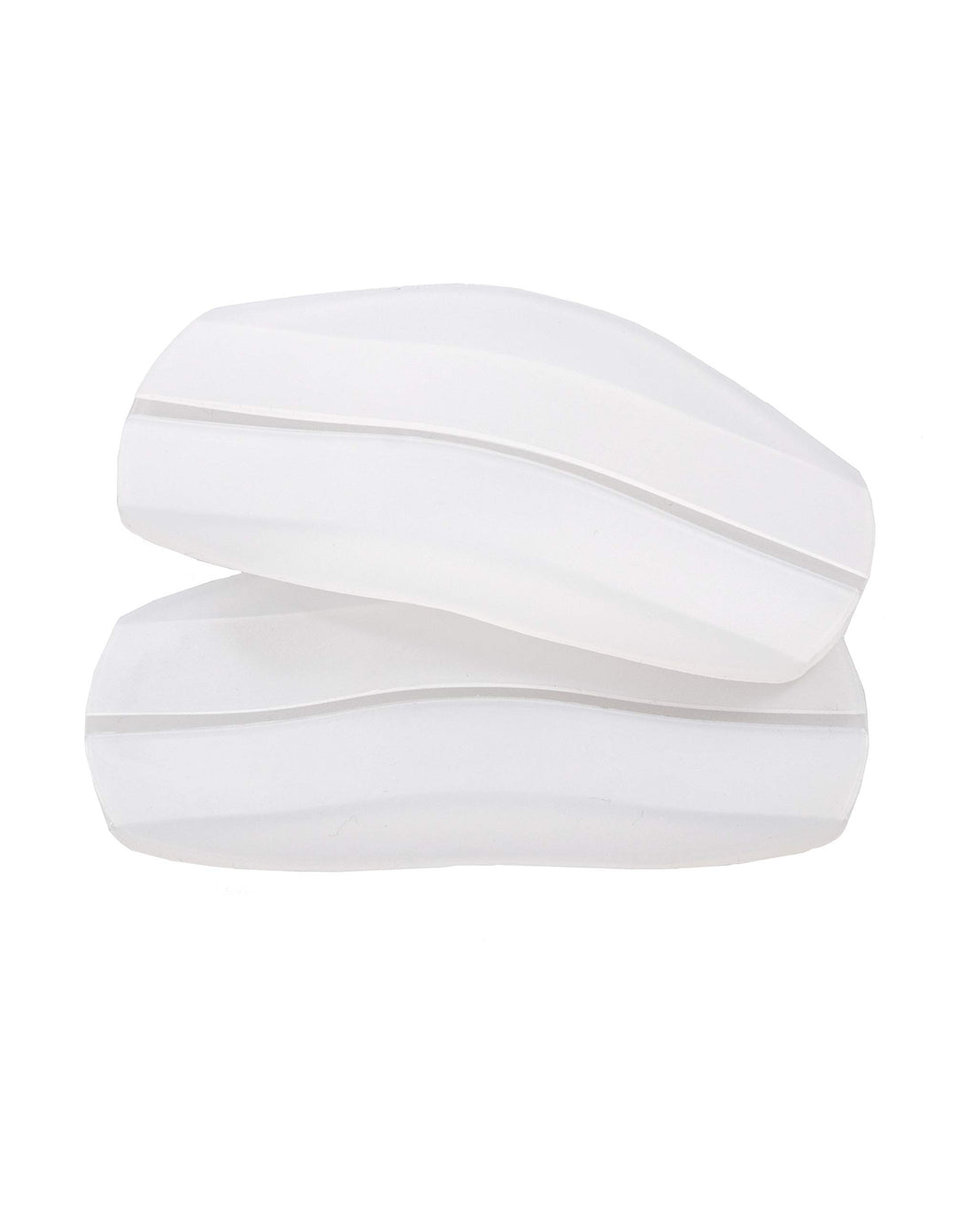 Bye Bra Silicone Bra Strap, Cushions Bra Strap, Bra Strap Holders, Shoulder Pain Relief and Non-Slip Grip, White, One Size