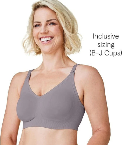 Bravado Body Silk Seamless Nursing Wire Free Maternity Bra (Silver 1401)