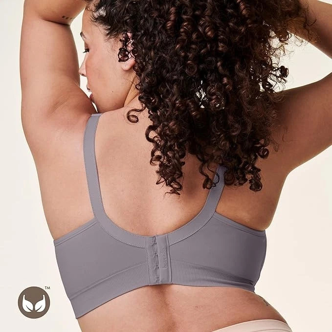 Bravado Body Silk Seamless Nursing Wire Free Maternity Bra (Silver 1401)