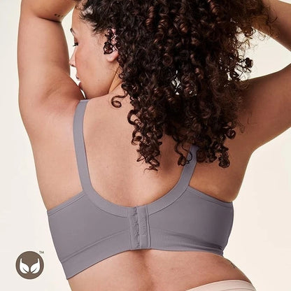 Bravado Body Silk Seamless Nursing Wire Free Maternity Bra (Silver 1401)
