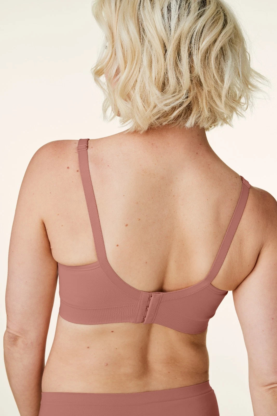 Bravado Body Silk Seamless Nursing Wire Free Maternity Bra (Roseclay 1401)