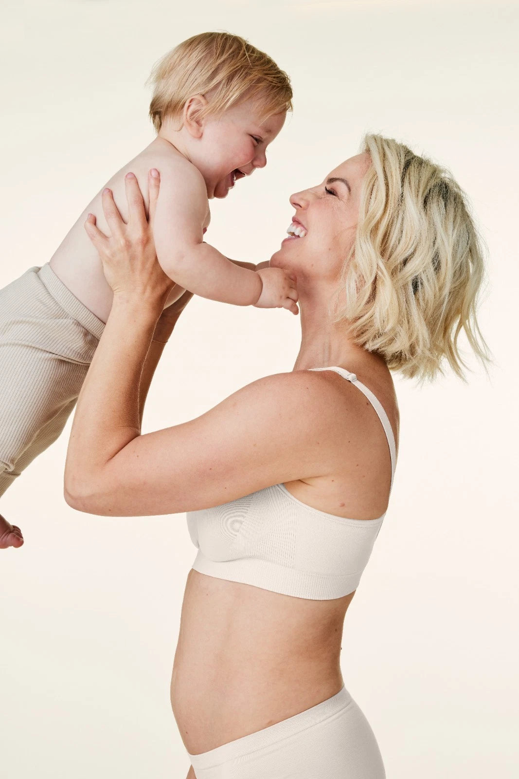 Bravado Body Silk Seamless Nursing Wire Free Maternity Bra (Antique White 1401)