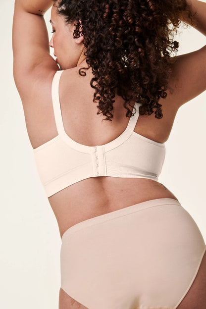 Bravado Body Silk Seamless Nursing Wire Free Maternity Bra (Pearl 1401)