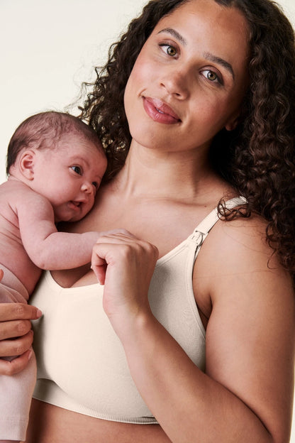 Bravado Body Silk Seamless Nursing Wire Free Maternity Bra (Pearl 1401)