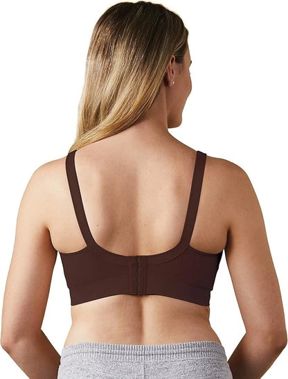 Bravado Body Silk Seamless Nursing Wire Free Maternity Bra (Chocolate 1401)